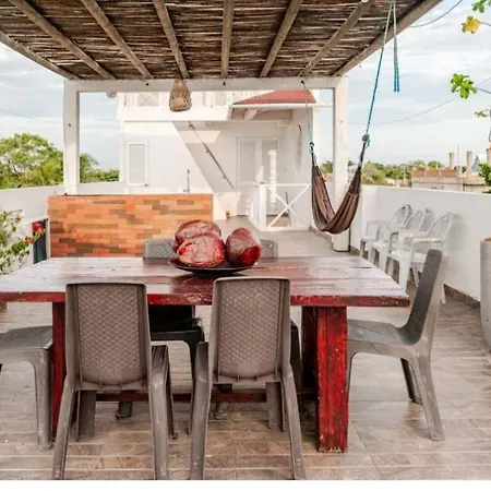 Сasa de vacaciones Casa Con Piscina Privada Playas Del Mar Cartagena